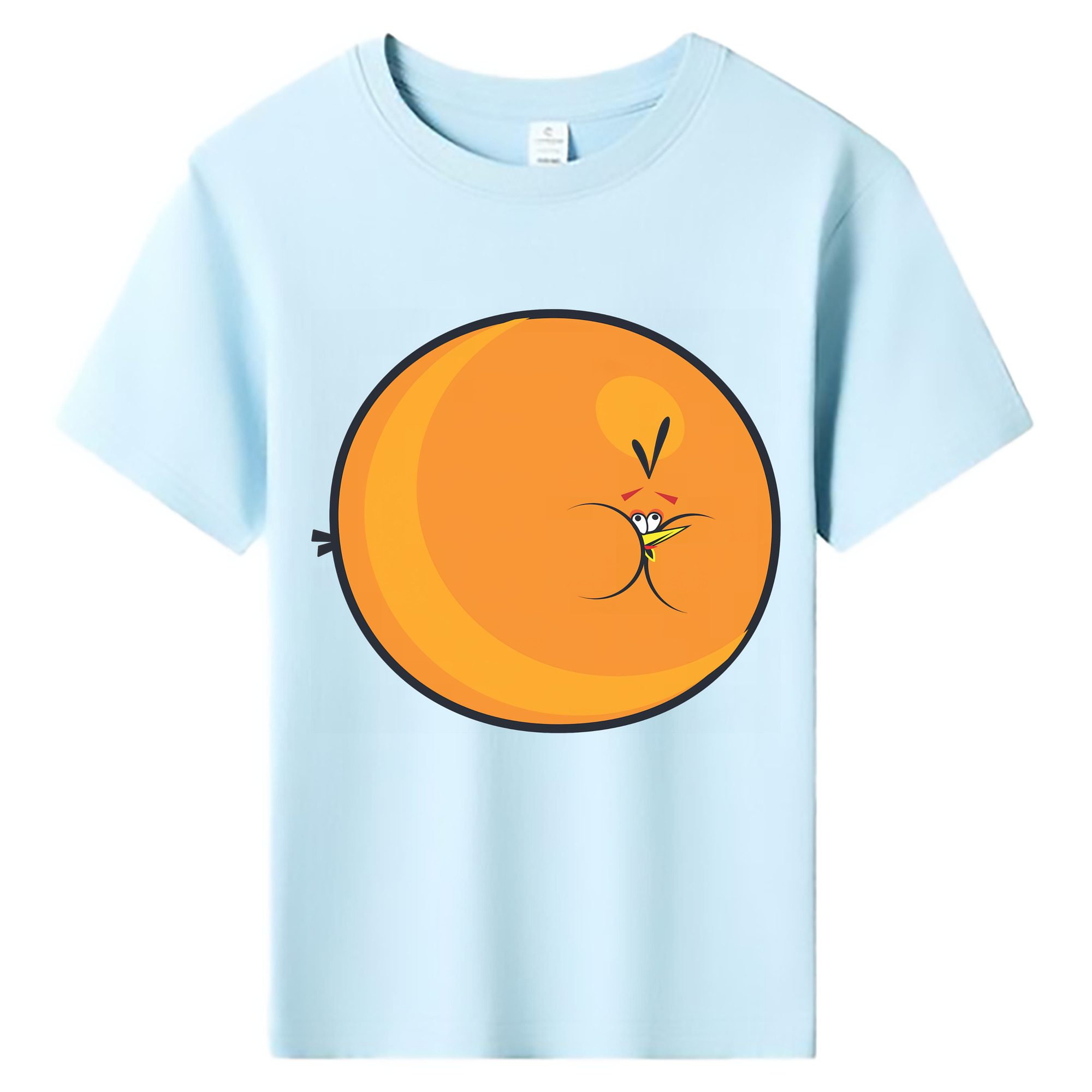 （画像用） Angry Birds アングリーバード 綿100％キッズTシャツ（フロントプリント）